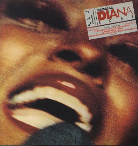 Diana Ross An Evening With 2-LP vinyl record set (Double LP Album) German DIA2LAN278367