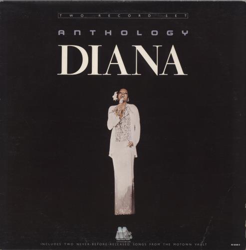 Diana Ross Anthology 2-LP vinyl record set (Double LP Album) Canadian DIA2LAN879925