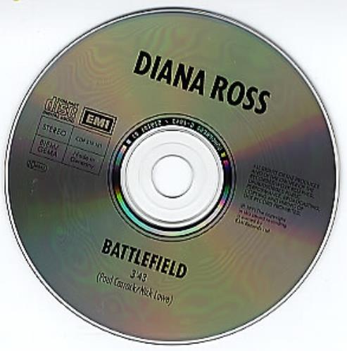 Diana Ross Battlefield CD single (CD5 / 5") German DIAC5BA128493
