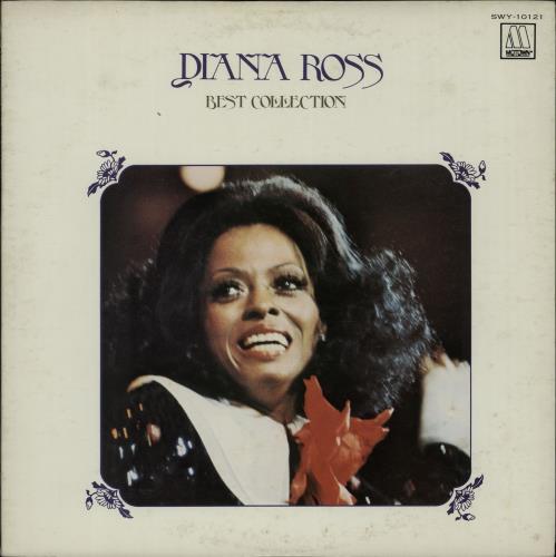 Diana Ross Best Collection vinyl LP album (LP record) Japanese DIALPBE653083