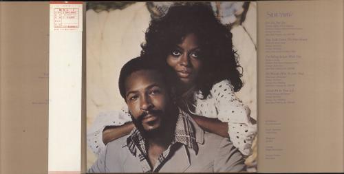 Diana Ross Diana & Marvin - EX vinyl LP album (LP record) Japanese DIALPDI798898