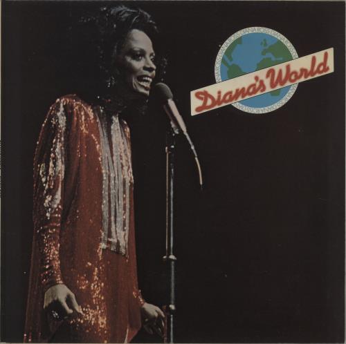Diana Ross Diana's World vinyl LP album (LP record) UK DIALPDI34955