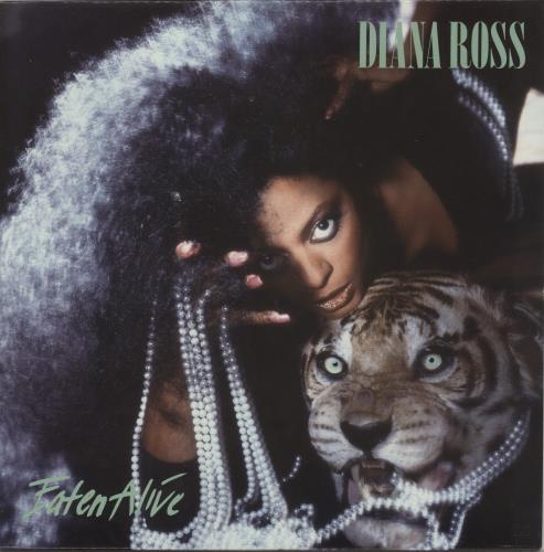 Diana Ross Eaten Alive vinyl LP album (LP record) US DIALPEA879889