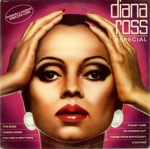 Diana Ross Especial vinyl LP album (LP record) Brazilian DIALPES496500