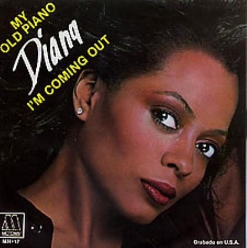 Diana Ross Estoy Saliendo 7" vinyl single (7 inch record / 45) Mexican DIA07ES242636
