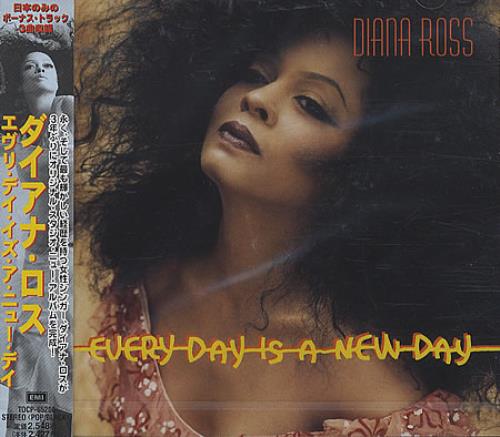 Diana Ross Every Day Is A New Day CD album (CDLP) Japanese DIACDEV142891