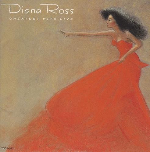 Diana Ross Greatest Hits Live CD album (CDLP) Japanese DIACDGR236816