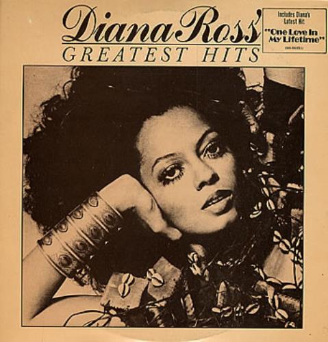 Diana Ross Greatest Hits vinyl LP album (LP record) Israeli DIALPGR290149