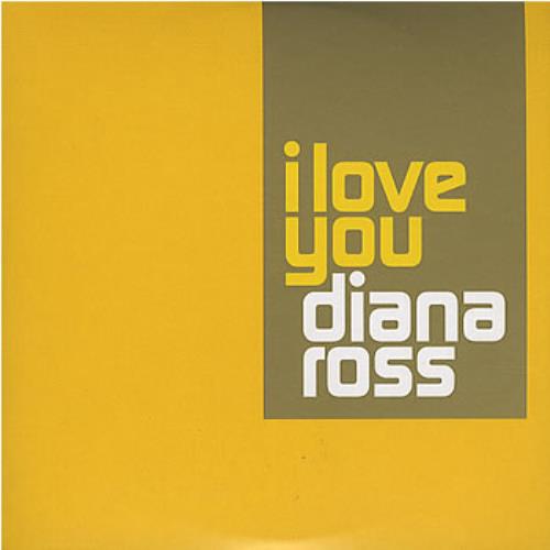 Diana Ross I Love You CD single (CD5 / 5") UK DIAC5IL378996