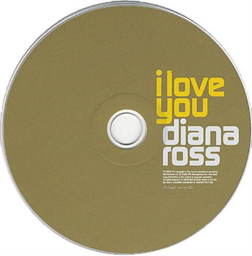 Diana Ross I Love You CD single (CD5 / 5") UK DIAC5IL378996