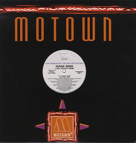 Diana Ross I Will Survive - Remixes 12" vinyl single (12 inch record / Maxi-single) US DIA12IW113885