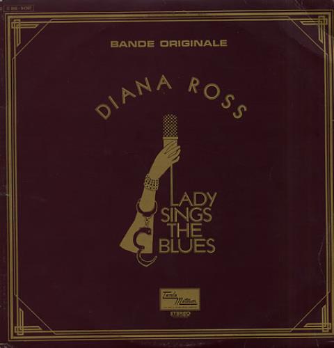 Diana Ross Lady Sings The Blues vinyl LP album (LP record) French DIALPLA215744