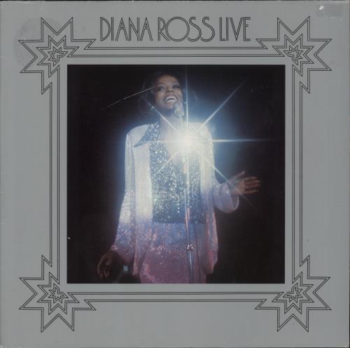 Diana Ross Live - EX vinyl LP album (LP record) German DIALPLI874843