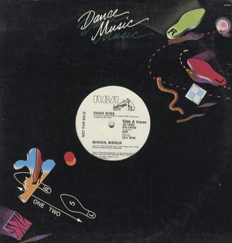 Diana Ross Mirror Mirror 12" vinyl single (12 inch record / Maxi-single) US DIA12MI62480