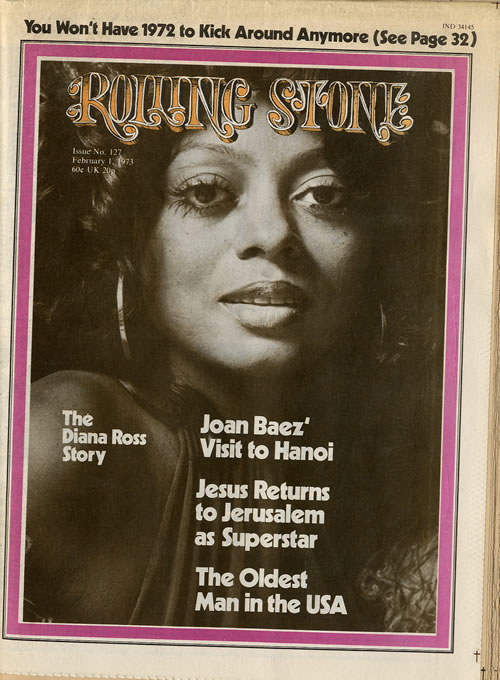 Diana Ross Rolling Stone Magazine Issue 127 magazine US DIAMARO559528