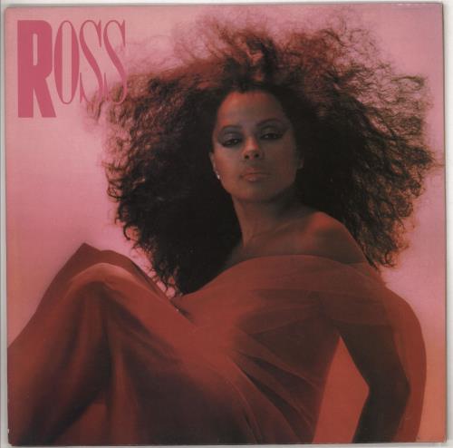 Diana Ross Ross - Sample Sticker vinyl LP album (LP record) UK DIALPRO737800