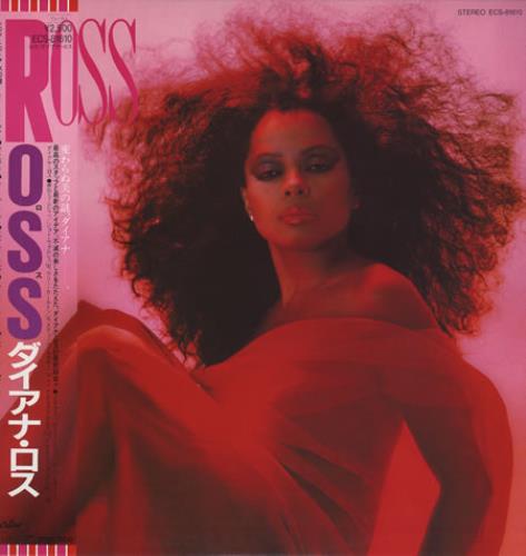 Diana Ross Ross vinyl LP album (LP record) Japanese DIALPRO363917