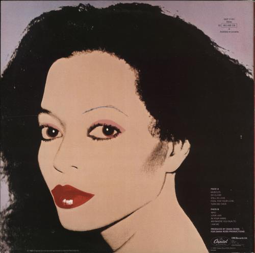 Diana Ross Silk Electric - Title Stickered vinyl LP album (LP record) UK DIALPSI705919