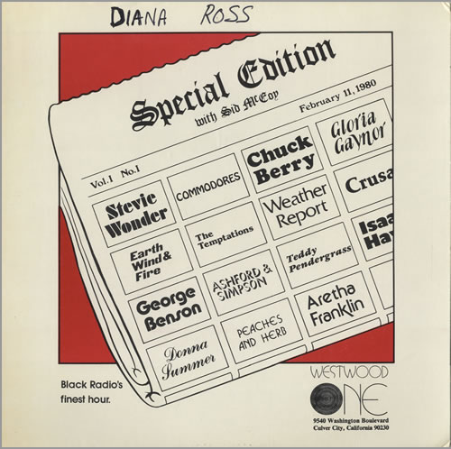 Diana Ross Special Edition vinyl LP album (LP record) US DIALPSP498490