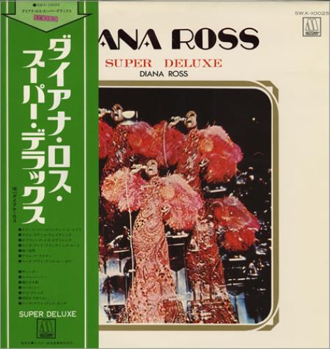Diana Ross Super Deluxe - Red Embossed Sleeve & Green Obi vinyl LP album (LP record) Japanese DIALPSU392661
