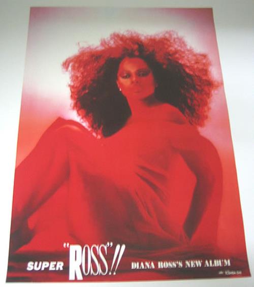 Diana Ross Super Ross !! poster Japanese DIAPOSU351071