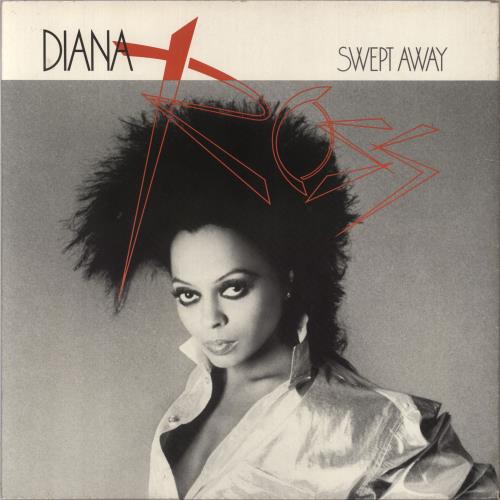 Diana Ross Swept Away vinyl LP album (LP record) US DIALPSW779841