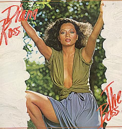 Diana Ross The Boss vinyl LP album (LP record) Portuguese DIALPTH247330