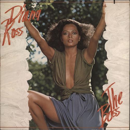 Diana Ross The Boss vinyl LP album (LP record) US DIALPTH498008