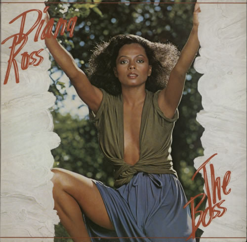 Diana Ross The Boss vinyl LP album (LP record) German DIALPTH588934