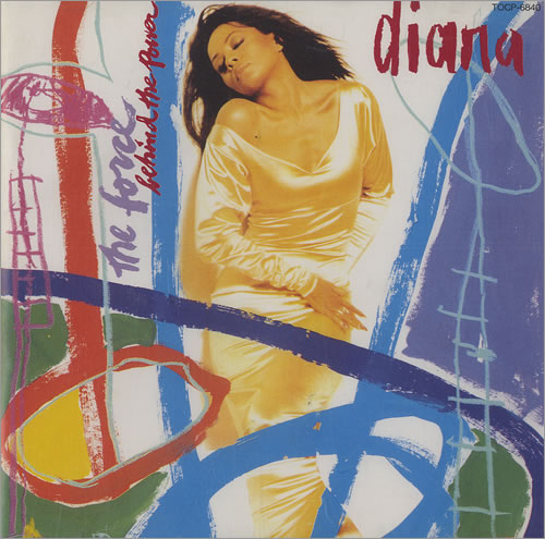 Diana Ross The Force Behind The Power CD album (CDLP) Japanese DIACDTH134065
