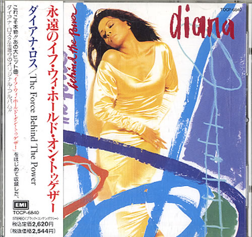 Diana Ross The Force Behind The Power CD album (CDLP) Japanese DIACDTH151666