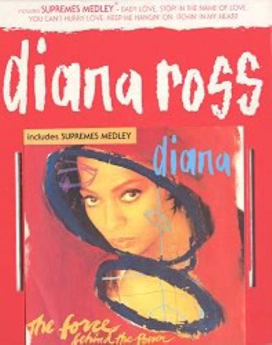 Diana Ross The Force Behind The Power display UK DIADITH166177