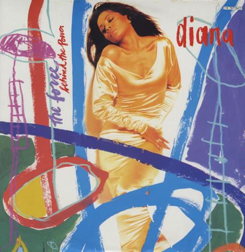 Diana Ross The Force Behind The Power vinyl LP album (LP record) Mexican DIALPTH238175