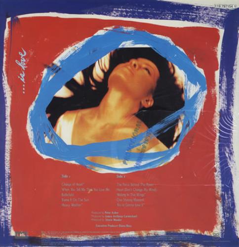 Diana Ross The Force Behind The Power vinyl LP album (LP record) Mexican DIALPTH238175