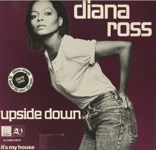 Diana Ross Upside Down 12" vinyl single (12 inch record / Maxi-single) Dutch DIA12UP119796