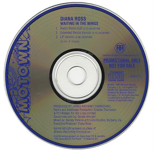 Diana Ross Waiting In The Wings CD single (CD5 / 5") US DIAC5WA30042