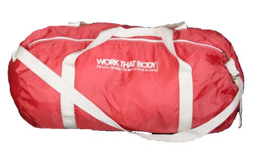 Diana Ross Work That Body World Tour Promotional Gym Bag memorabilia US DIAMMWO491679