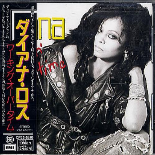 Diana Ross Workin' Overtime CD album (CDLP) Japanese DIACDWO134308