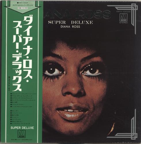 Diana Ross Super Deluxe Silver Embossed Japanese Vinyl Lp Album Lp Record 207271