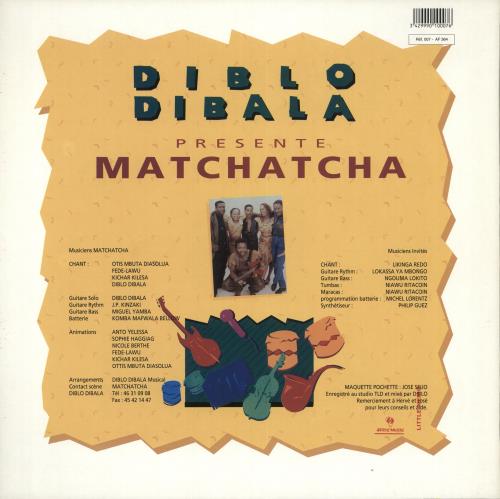 Diblo Dibala Laissez Passer vinyl LP album (LP record) French Z0DLPLA722349