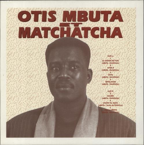 Diblo Dibala Otis Mbuta Et Matchatcha vinyl LP album (LP record) French Z0DLPOT722358