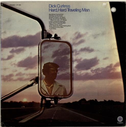 Dick Curless Hard, Hard Traveling Man vinyl LP album (LP record) US DIQLPHA699443