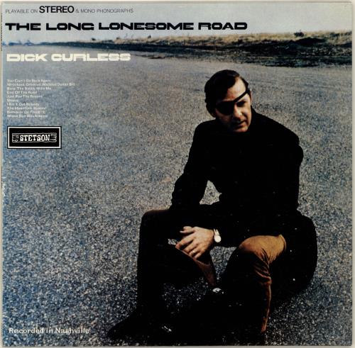 Dick Curless Long Lonesome Road vinyl LP album (LP record) UK DIQLPLO699440