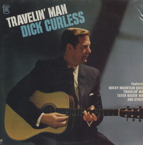 Dick Curless Travelin' Man vinyl LP album (LP record) US DIQLPTR375654