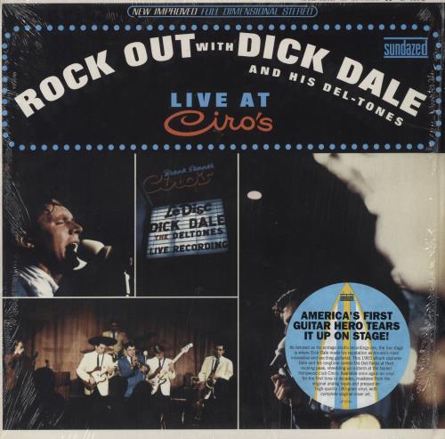 Dick Dale Rock Out With Dick Dale And His Del-Tones-Live At Ciro's vinyl LP album (LP record) US DKDLPRO808083
