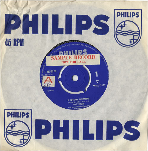 Dick Emery A Cockney Christmas 7" vinyl single (7 inch record / 45) UK DP407AC477974