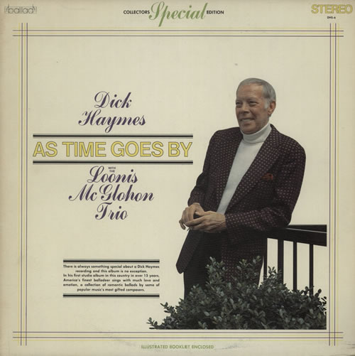 Dick Haymes As Time Goes By vinyl LP album (LP record) US DSVLPAS535708