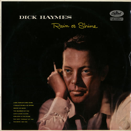Dick Haymes Rain Or Shine 10" vinyl single (10 inch record) UK DSV10RA551711