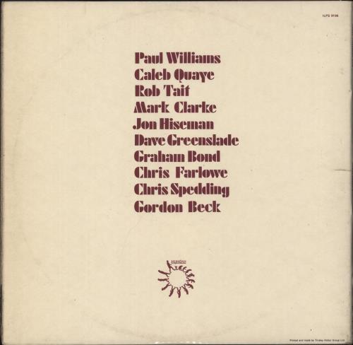 Dick Heckstall-Smith A Story Ended - VG vinyl LP album (LP record) UK KCDLPAS891717