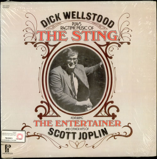 Dick Wellstood Plays The Sting And The Entertainer vinyl LP album (LP record) US D49LPPL533573
